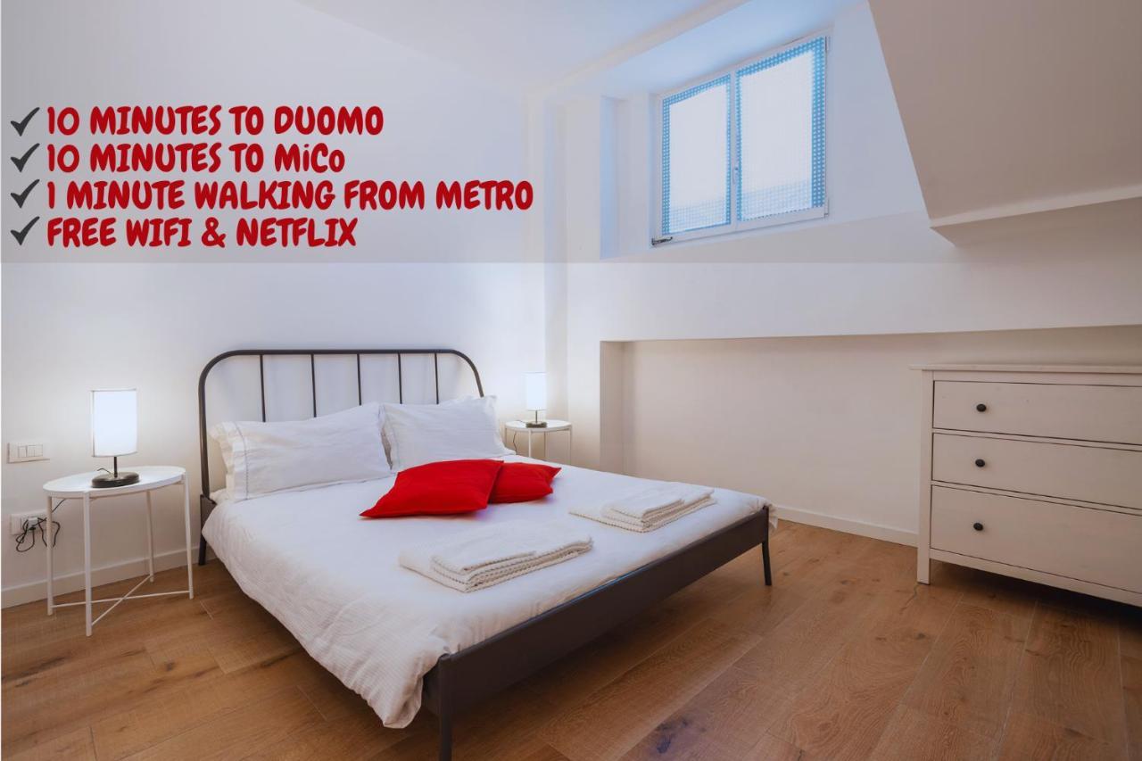 City Centre Apartment - 10 Minutes To Duomo - Free Wifi E Netflix มิลาน ภายนอก รูปภาพ